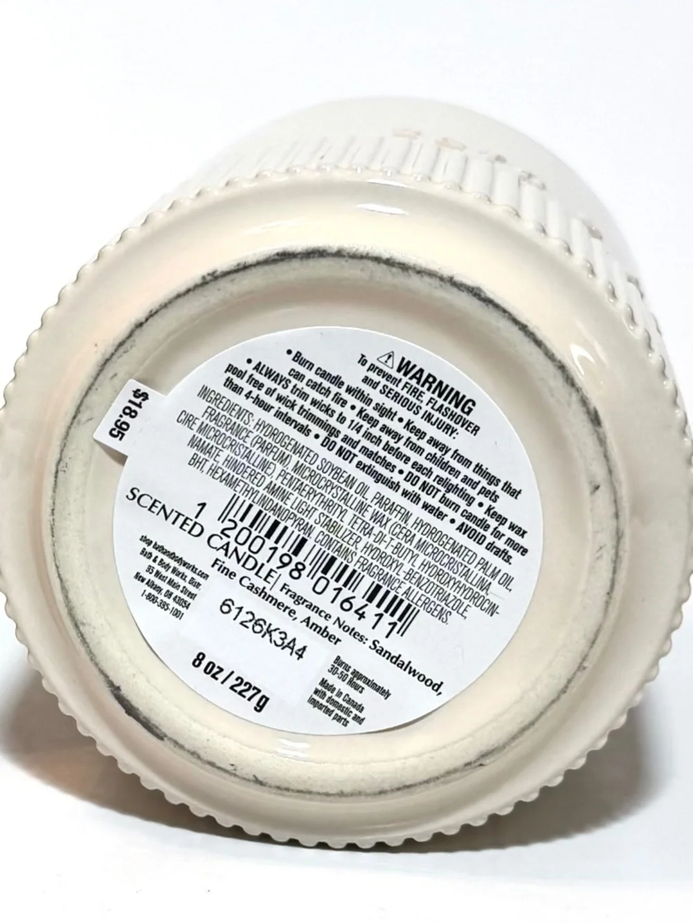 SANTAL & AMBER Single Wick Candle